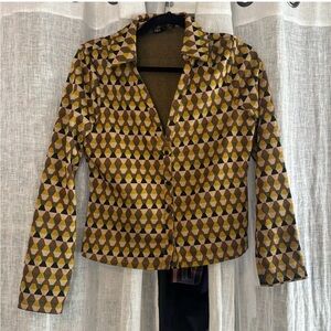 Zara Johnny collar shirt